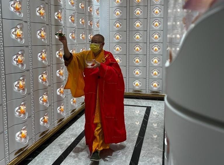 Blessing ceremony by In House Master